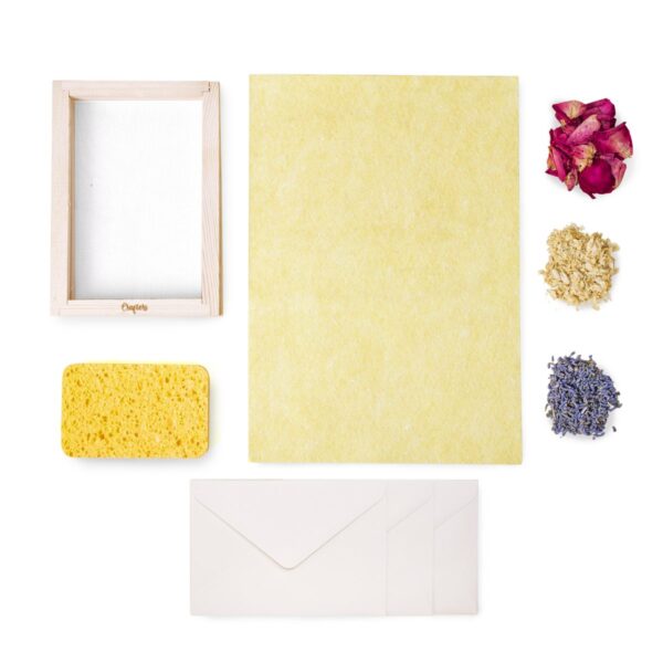 Kikkerland   Crafters Maak je eigen bloemenpapier - Hobby - Creatief - Knutselen