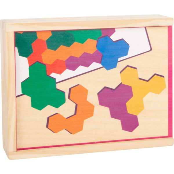 Small Foot Houten Vormenpuzzel Hexagon