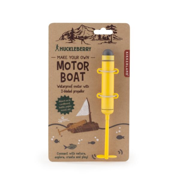 Huckleberry – Make Your Own Motor Boat, maak je eigen motorboot