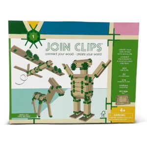 JOIN CLIPS Basisset Pro Edition (400 clips en 80 planken) in luxe houten kist
