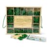 JOIN CLIPS Basisset Pro Edition (400 clips en 80 planken) in luxe houten kist