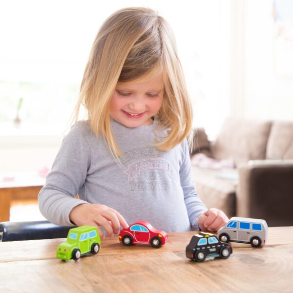 New Classic Toys Voertuigenset - 4 auto's