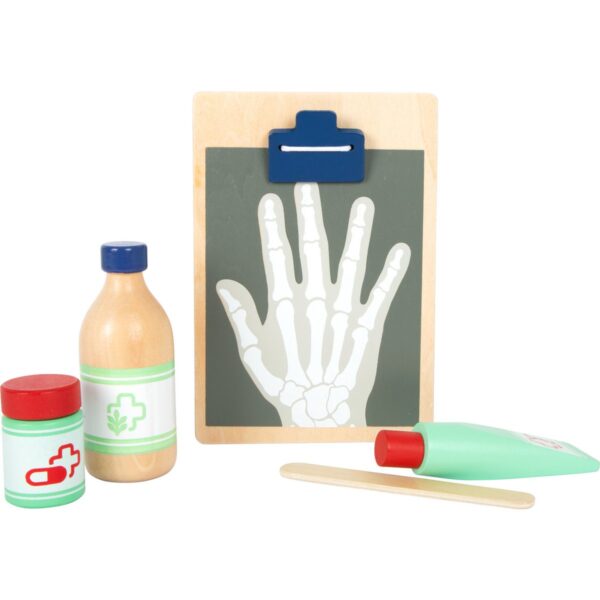 Small Foot - Dokterstas met Houten Dokter Accessoires, 18dlg