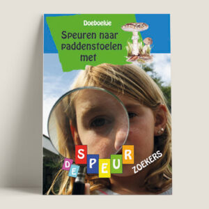 Tringa paintings Doeboekje speuren naar paddenstoelen