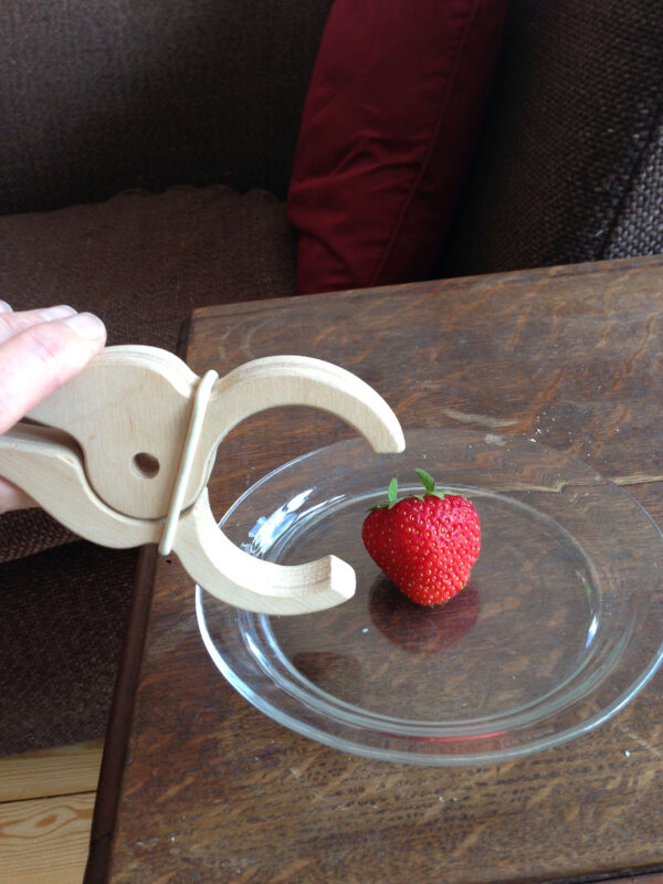 Speelbelovend houten Reuzenknijpers (set van 4)