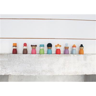 Tender Leaf Toys Happy Folk Hotel Hout