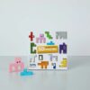 Super Blocco Stoere 3D dieren puzzel van hout