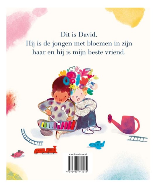 De jongen met bloemen in zijn haar Jarvis
