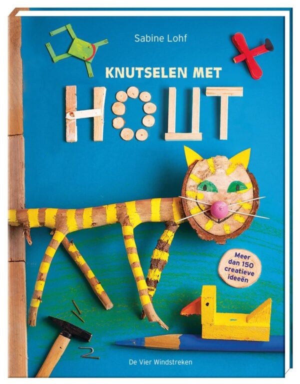 de-vier-windstreken-knutselen-m De vier windstreken Knutselen met hout