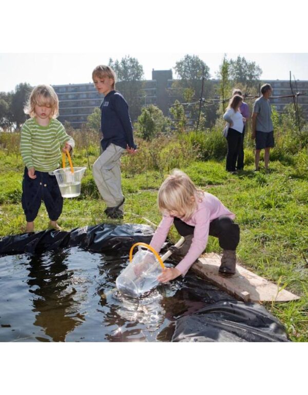 Kids at work Emmer transparant  doorzichtige emmer