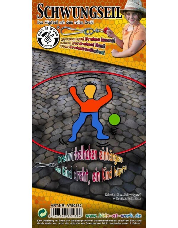 Kids at work Springtouw 5 meter