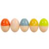 muziekeieren3 Small Foot „Groovy Beats” Music Eggs, houten muziekeieren