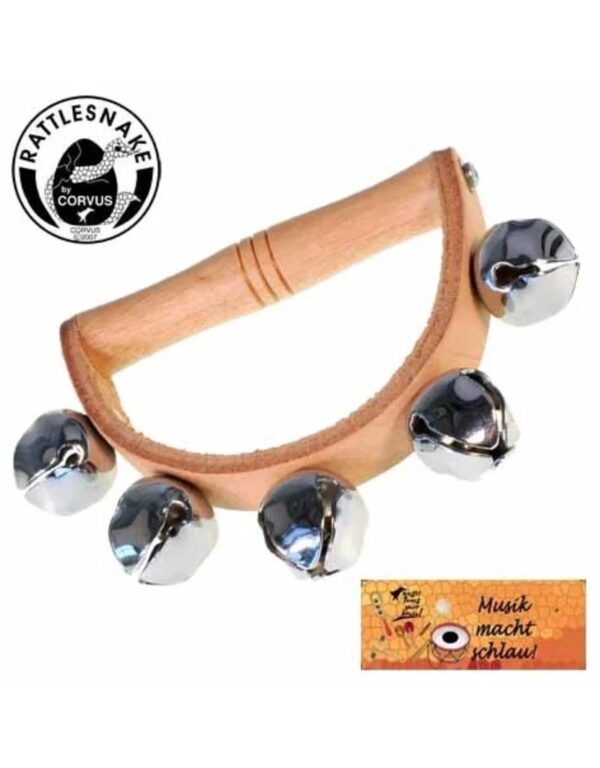 Rattlesnake Bellenkrans met 5 bellen