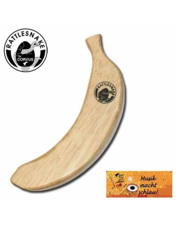 Kids at work Rattlesnake Shaker banaan
