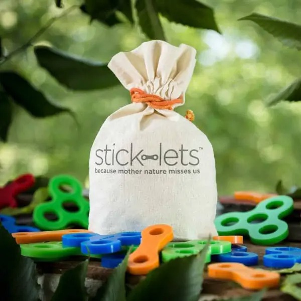 Stick-lets Dodeka Fort Kit 12  - stevige rubber elastieken om hutten mee te bouwen