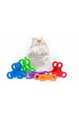 Stick-lets Dodeka Fort Kit 12  - stevige rubber elastieken om hutten mee te bouwen