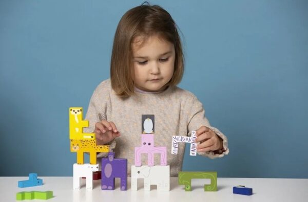 Super Blocco Stoere 3D dieren puzzel van hout