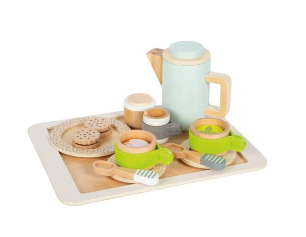 thee en koffieset1 Small Foot Houten Koffie- en theeset
