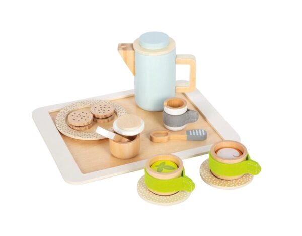 thee en koffieset2 Small Foot Houten Koffie- en theeset