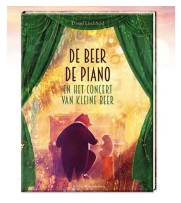 De beer en de piano en het concert De beer en de piano en het concert van kleine beer. David Litchfield
