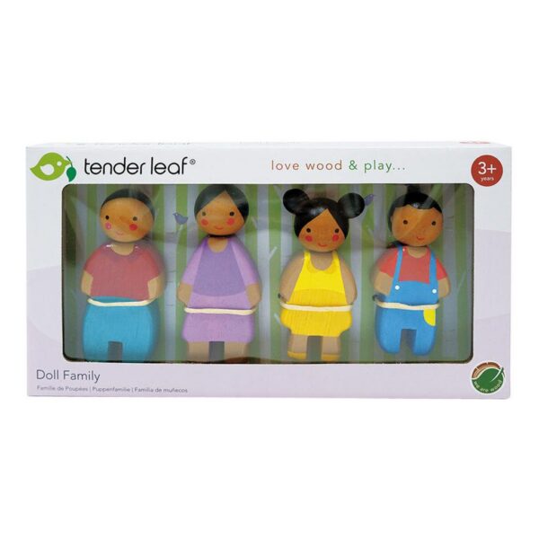 Tender Leaf Toys Poppenfamilie Sunny 20 X 4 Cm