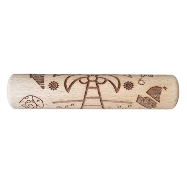 rol zomer1 KIDDI Houten roller Zomer