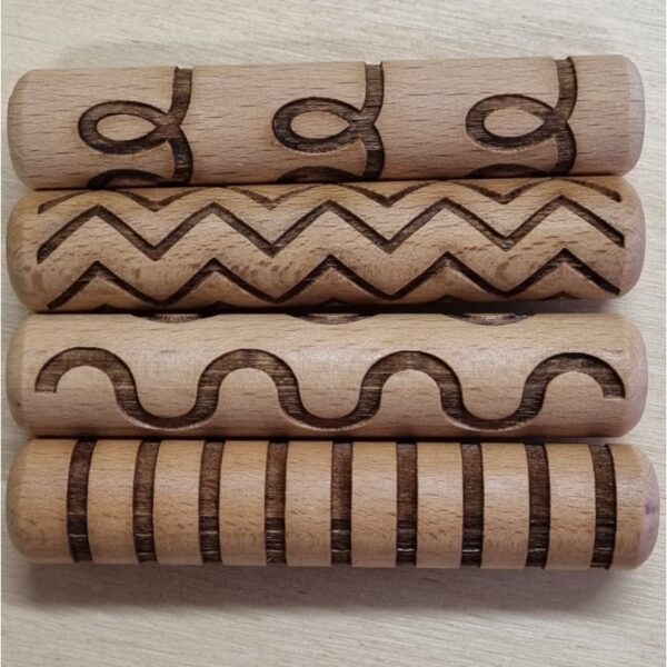 KIDDI Rollerset - set van 4 patronen