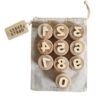 stempel cijfers KIDDI Houten stempelset cijfers