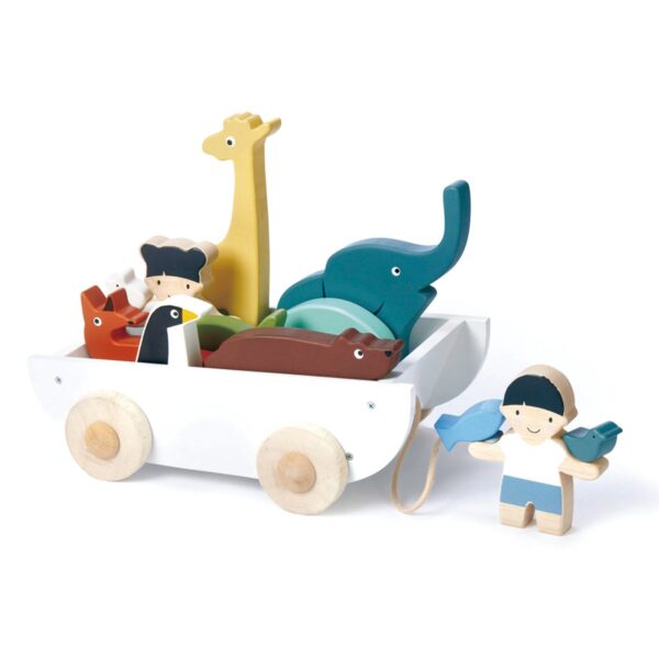 Tender Leaf ToysHouten speelgoed - de vriendschapsboot