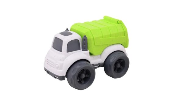 Joueco Bioplastic bouwauto wit