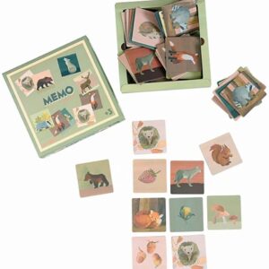 Egmont Toys – Memo Bosdieren Educatief Memoryspel voor Kinderen