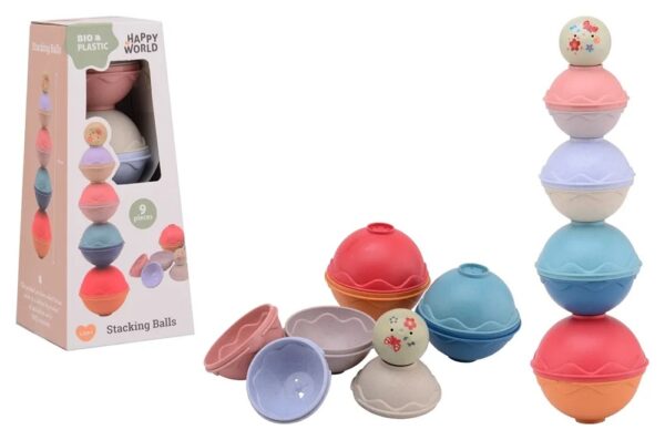 Happy World Bio Plastic Stapelballen