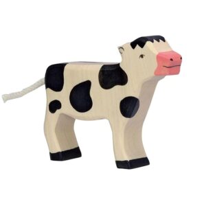 Holztiger Kalf | Houten Dierfiguur | Duurzaam educatief speelgoed