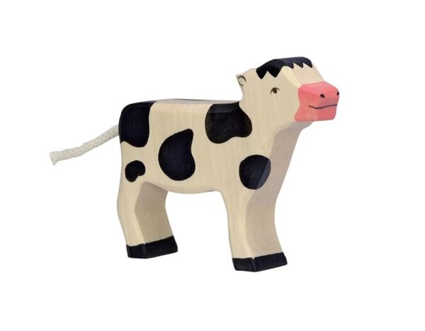 Holztiger Kalf | Houten Dierfiguur | Duurzaam educatief speelgoed