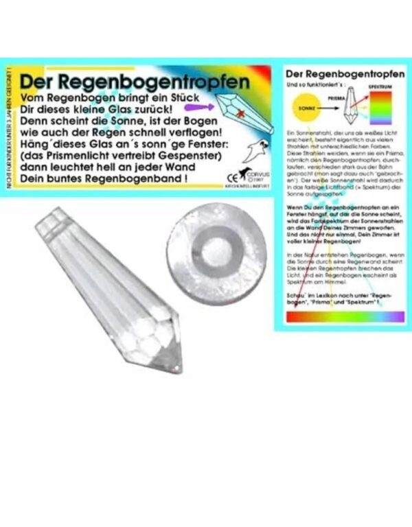Regenboogdruppel - mini prisma Kids at work