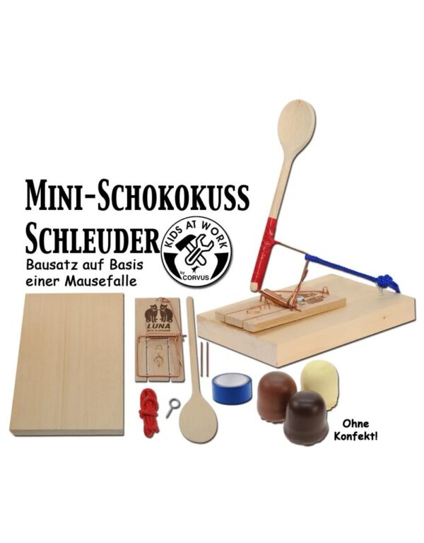Kids at work Mini chocolade katapult