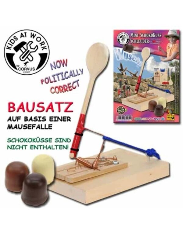 Kids at work Mini chocolade katapult