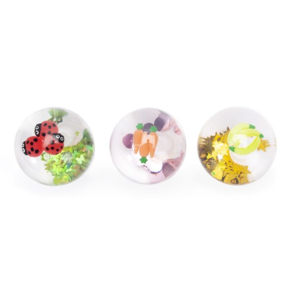 Kikkerland Kidoki hungry bouncy ball konijn