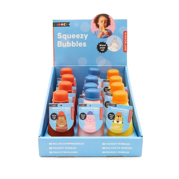 Kikkerland KIDOKI Squeezy Bubbles leeuwtje bellenblaas