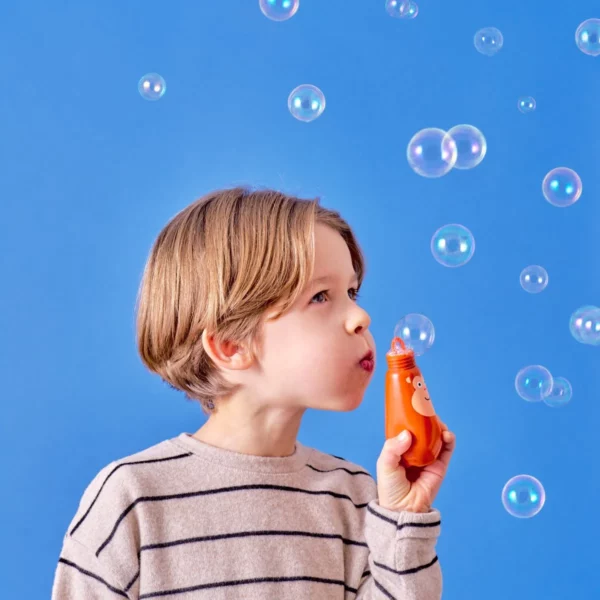 Kikkerland KIDOKI Squeezy Bubbles leeuwtje bellenblaas