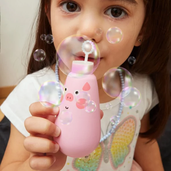Kikkerland KIDOKI Squeezy Bubbles leeuwtje bellenblaas