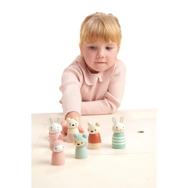 Tender Leaf poppetjes Familie beer - bears tales dolls