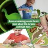 Science4you Glow in the Dark Dino Terrarium - Bouw je Eigen Mini-Ecosysteem – STEAM - Experimenteerset