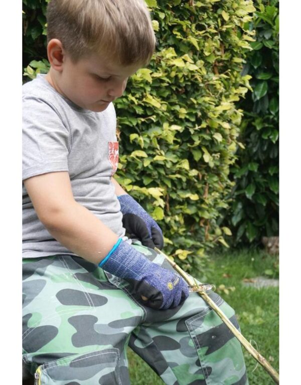 Kids at work Dunschiller: Veilig zakmes voor slijpen van stokken