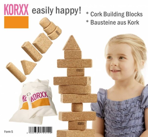 KORXX Form Starter bouwblokken van kurk