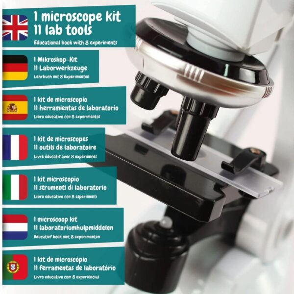 Science4you Microscope Lab: Wetenschapspakket voor kinderen