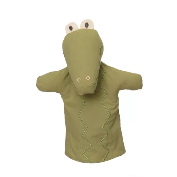 Egmont Toys Handpop Krokodil - educatief & fantasierijk speelplezier