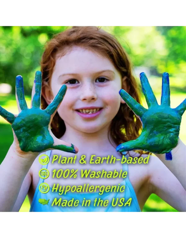 Natural Earth Paint Children's Earth Paint Kit Experience
