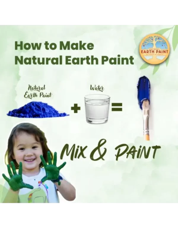 Natural Earth Paint Children's Earth Paint Kit Experience