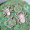 Kiddi - Mini vulvormen - Speel Tray Mini  set insecten